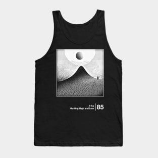 Hunting High & Low / Minimalist Style Graphic Artwork Tank Top